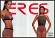 Eres Lingerie 1990s Print Advertisement (2 pages) 1999 Tan Model Fetch the Paper!
