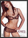 2003 Eres Paris Bra & Panty Lingerie Sexy Brunette Print Advertisement Ad