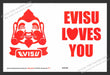 2003 Evisu Clothing Japan "Evisu Loves You"  Print Advertisement (2 Pages).