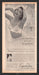 1956 Exquisite Form X Appeal Brunette Print Advertisement Ad