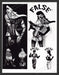 2007 False Clothing Fishnet Thigh High Corset Sexy Print Advertisement Ad.