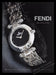 Fendi 1990s Print Advertisement Ad 1998 Zucca Watch "Appreciation of Time" Fetch the Paper!