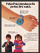 1986 Fisher-Price First Watch Kids Print Advertisement Ad