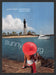 Florida 2000s Print Advertisement 2007 Fort Lauderdale Dock Boat Lighthouse Fetch the Paper!