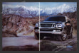 2005 Print Advertisement 2 Page Ford Explorer Mountainous Terrain Ad.