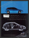 2001 Print Advertisement Ford Focus Blue ZX5 Car Hand Ad.