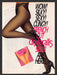 1988 French Cut Underalls Silks Hosiery Legs Print Advertisement Ad