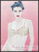 French Jenny Collection Lingerie 1990s Print Advertisement Ad 1999 Floral Fetch the Paper!