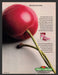1985 Fruit Corners Rollups LARGE Cherry Print Advertisement Ad