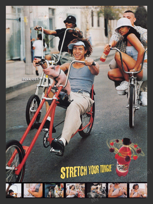 2002 Fruitopia Drink Beverage Print Advertisement Ad.
