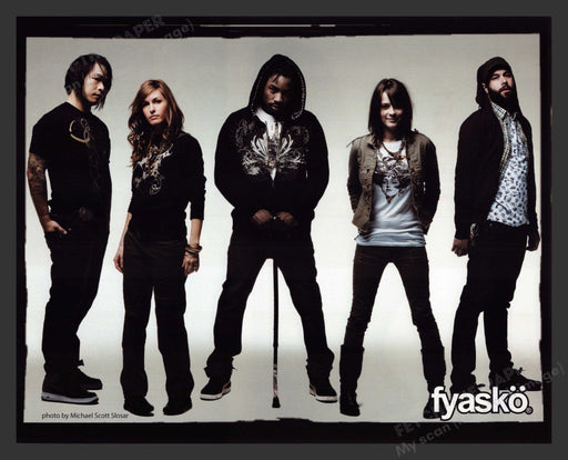 2007 Fyasko Clothing Michael Scott Slosar Photo Print Advertisement.