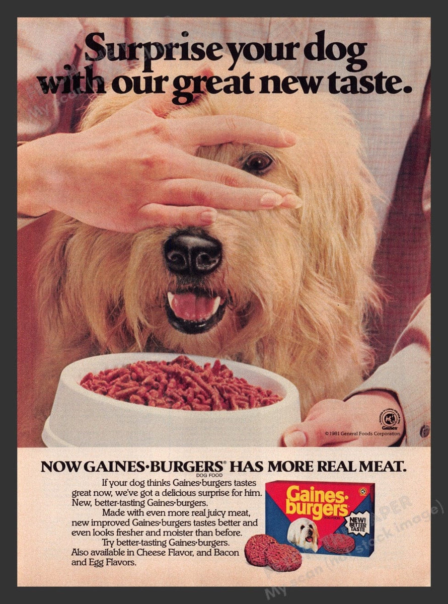 Gaines burgers sale