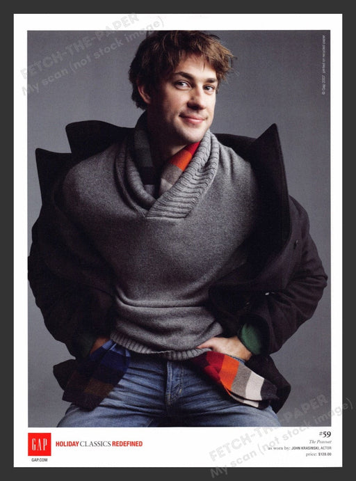 2007 Gap Clothing John Krasinski Print Advertisement Ad
