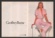 Geoffrey Beene Jeans Sweet Model 1980s Print Advertisement (2 pages) 1980 Fetch the Paper!