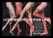 Givenchy Hosiery 1970s Print Advertisement (2 pages) 1977 Models Girls Legs Fetch the Paper!