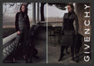 Givenchy Models Black Great Dane Dogs 2000s Print Advertisement (2 pages) 2001 Fetch the Paper!