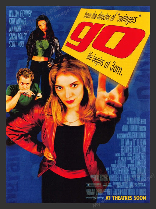 1999 Go Movie Release Katie Holmes Print Advertisement Ad
