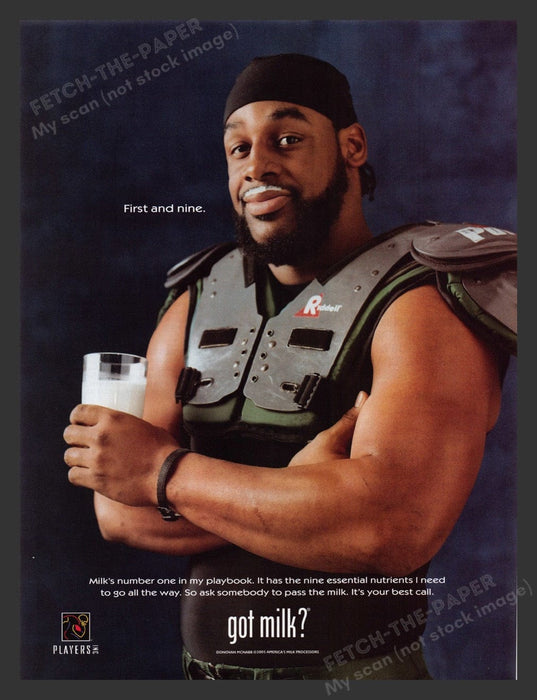 2005 Got Milk? Donovan McNabb Print Advertisement Ad