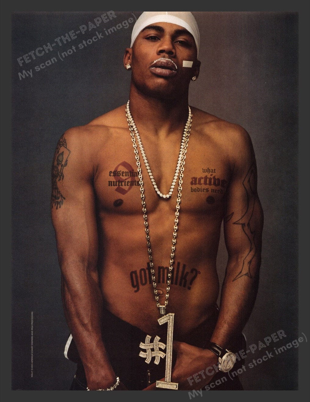 Got Milk? Nelly Rapper 2003 Print Ad - Iconic 2000s Memorabilia — Fetch ...
