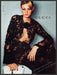 Gucci Dress 1990s Print Advertisement Ad 1999 Model Fetch the Paper!