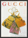 Gucci Handbag Promo 1990s Print Advertisement 1994 Fetch the Paper!