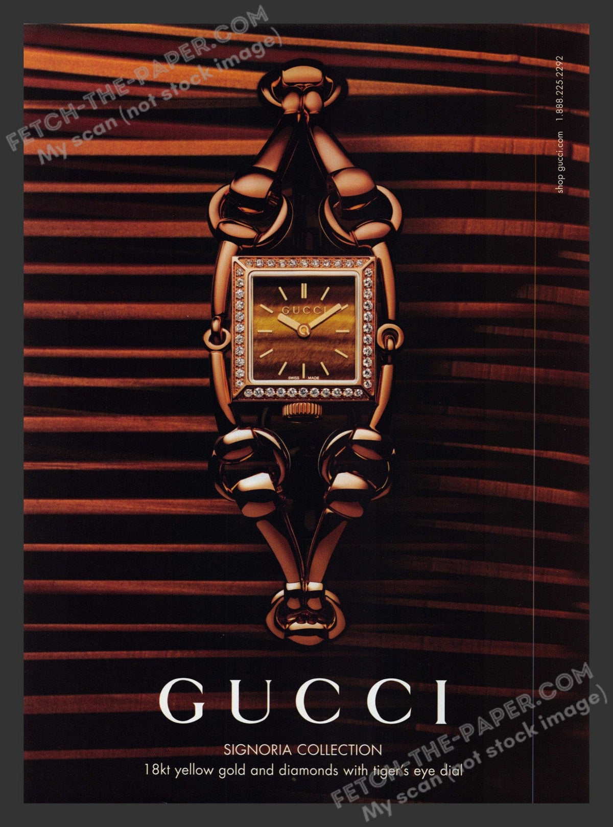 Gucci Signora Watch Collection 2000s Print Ad — Fetch-the-Paper