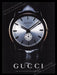 Gucci Watch 2000s Print Advertisement Ad 2001 Swiss Made Fetch the Paper!