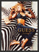 Guess 2000s Print Advertisement Footwear Model Zebra Skin Leopard Fashion Fetch the Paper!