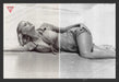 Guess Anna Nicole Smith Beach Sand 1990s Print Advertisement (2 pages) 1993 Fetch the Paper!