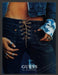 2002 Guess By Marciano Low-Rise Men's Jeans Print Advertisement.