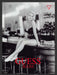 Guess Jeans Anna Nicole Smith Sitting on Bar 1990s Print Advertisement Ad 1992 Fetch the Paper!