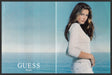 Guess Jeans Laetitia Casta 1990s Print Advertisement (2 pages) 1999 Beach Fetch the Paper!