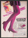 1984 Hanes Light Tights Legs Colored Print Advertisement Ad