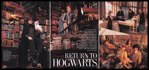 Harry Potter 2000s Magazine Photos (3 pages) 2002 Fetch the Paper!