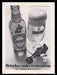Heineken Lager Beer 1970s Print Advertisement Ad 1972 Small Man in Chair Fetch the Paper!