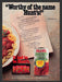 1988 Hunt's Spaghetti Sauce "Traditional" Print Advertisement Ad