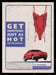 Hyundai Tiburon 2000s Print Advertisement 2000 Hot Red Lingerie Fetch the Paper!
