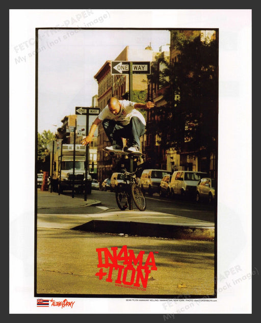 2007 In4mation Clothing Sean "Flyin Hawaiian" Kelling Print Advertisement.