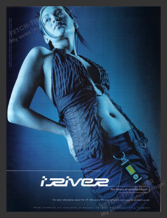 2003 iRiver IFP-100 MP2 Music Player Print Advertisement Ad