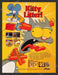 1990s Print Advertisement Itchy & Scratchy Kitty Litter! Video Game Ad.