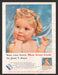 1956 Ivory Soap That Ivory Look Flower Headband Toddler Print Advertisement Ad