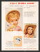 1956 Ivory Soap Toddler Sun Hat Color Print Advertisement Ad