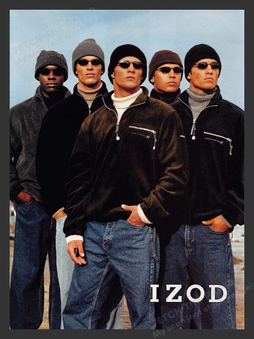 2000 Izod Men's Clothing Sunglasses Hats Print Advertisement Ad