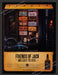 2001 Print Advertisement Jacks Daniel's Bar License Plate Wall Alcohol Ad.