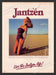 1983 Jantzen Swimsuits Model in Sun Print Advertisement Ad