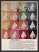 1984 Print Advertisement JCPenney Antique Satin Colored Curtains Household Ad.