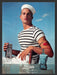 2000 Jean Paul Gaultier "Le Male" Cologne Sailor Man Print Advertisement Ad