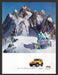 2002 Jeep TJ Six Flags Amusement Park Print Advertisement.