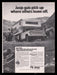 Jeep Truck 1970s Print Advertisement Ad 1972 Camper Horseback Mountains Fetch the Paper!