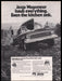 Jeep Wagoneer 1970s Print Advertisement Ad 1972 Pulling Trailer Fetch the Paper!